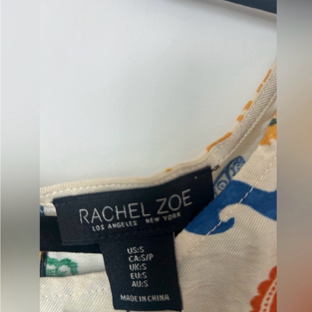 Rachel Zoe Multicolor Patterned Top and Pants Set - Picture 2 of 10